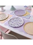 Ginger Ray Pastel Wave Disposable Plates, Pack of 8