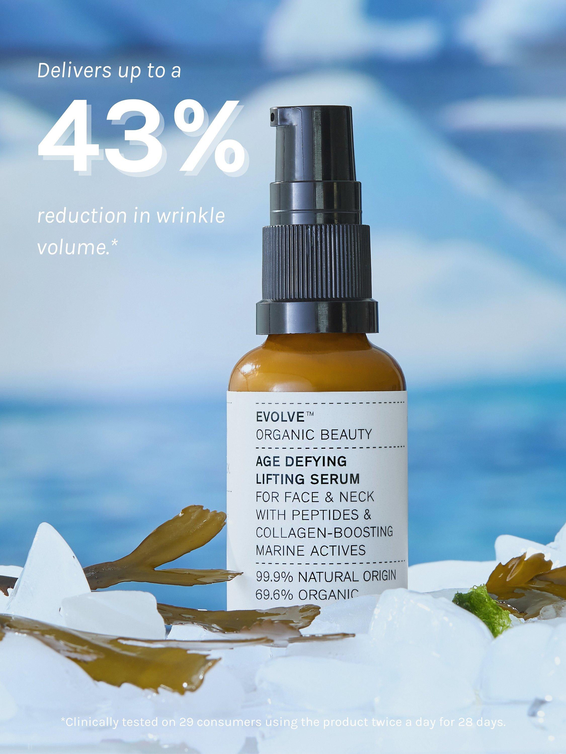 Product image 3 of 8, which shows Evolve Organic Beauty Age Defying Lifting Serum, 30ml