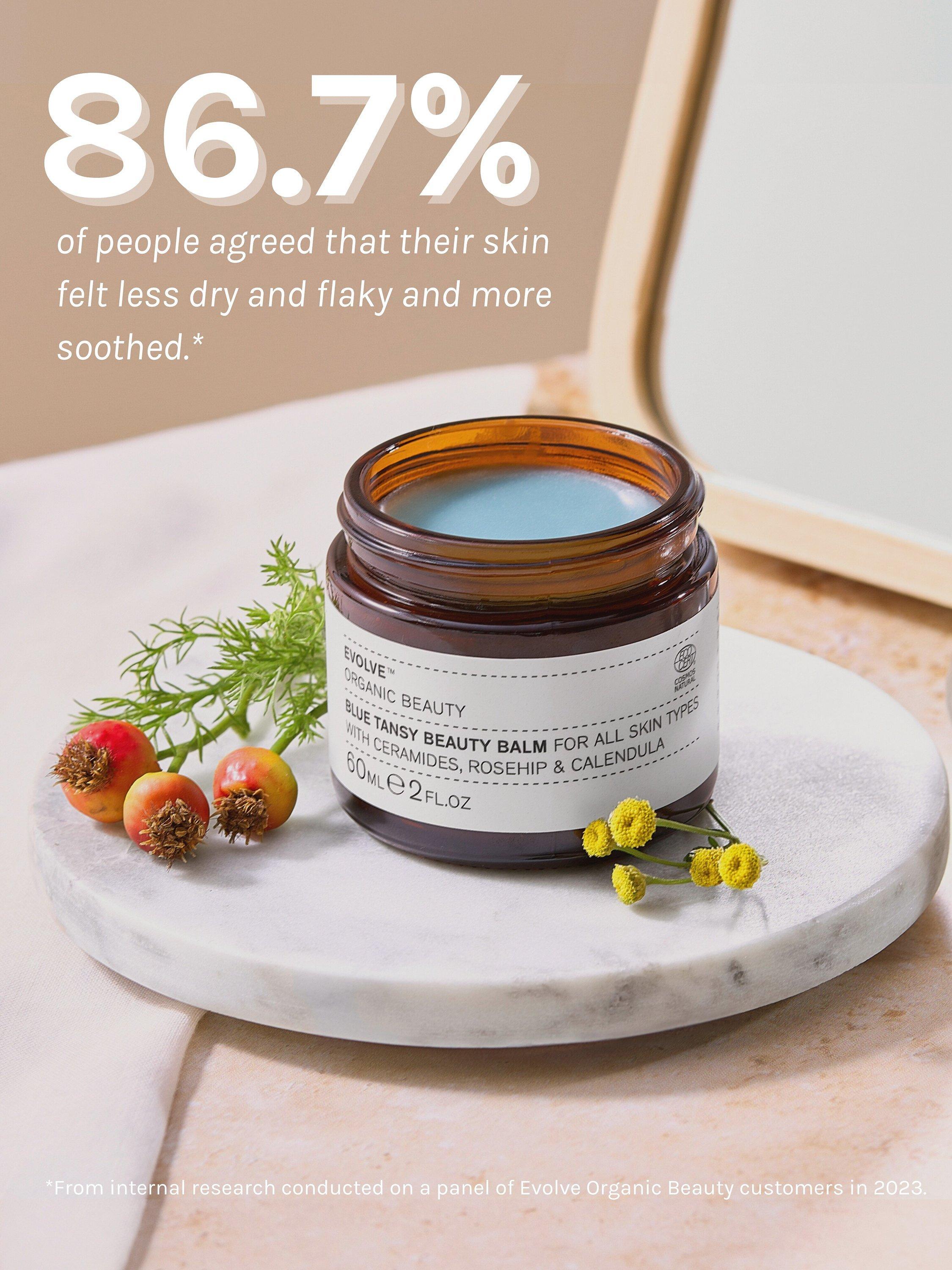 Product image 3 of 11, which shows Evolve Organic Beauty Blue Tansy Beauty Balm, 60ml