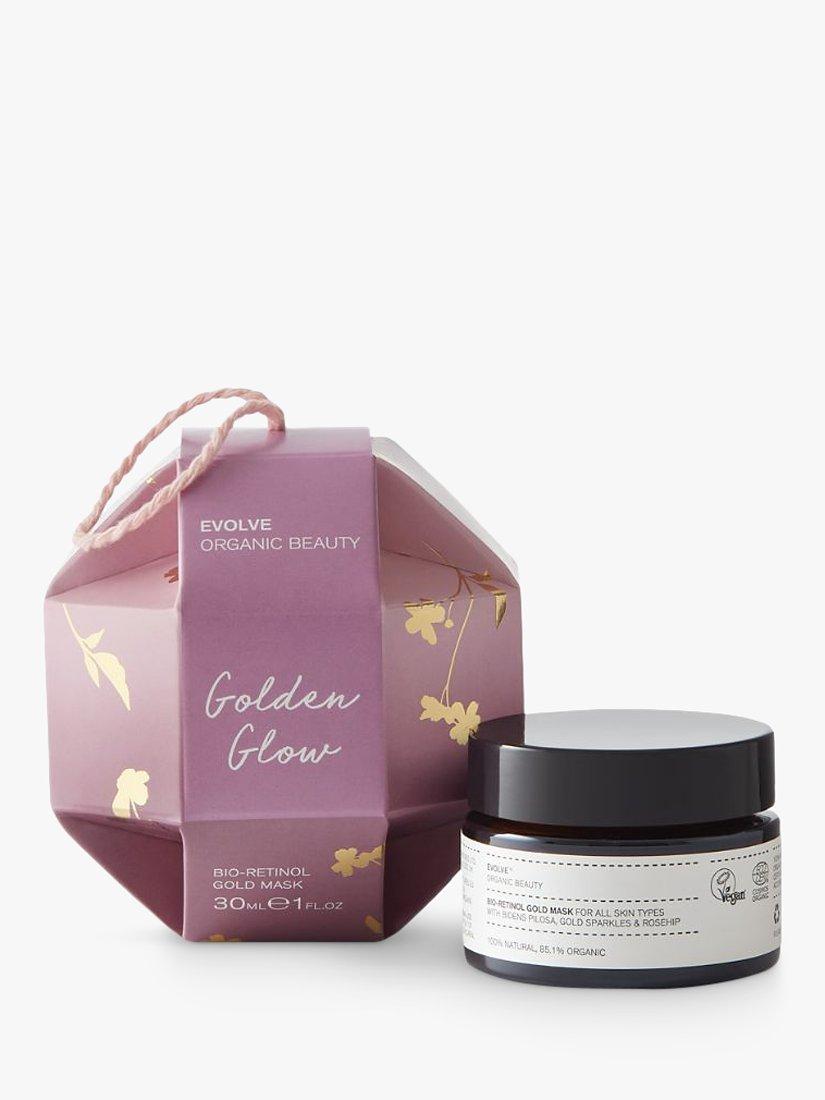 Evolve Organic Beauty Golden Glow Oranament Skincare Gift Set