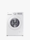 Samsung Series 5 WW90CGC04DTH Freestanding ecobubble™ Washing Machine, AI Energy, 9kg Load, 1400rpm Spin, White