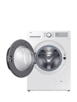 Samsung Series 5 WW90CGC04DTH Freestanding Washing Machine, AI Energy, 9kg Load, 1400rpm Spin, White - view 2, White