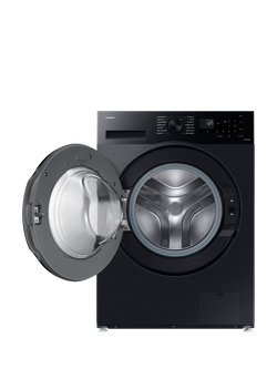 Samsung Series 5 WW90CGC04DAB Freestanding Washing Machine, AI Energy, 9kg Load, 1400rpm, Black - view 2, Black