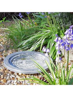 Wildlife World Aristotle Oasis Bird Bath & Drinker, Grey - view 2, Grey
