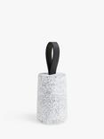 John Lewis Terrazzo Door Stop, Grey/White