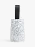 John Lewis Terrazzo Door Stop, Grey/White