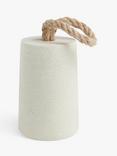 John Lewis Sand and Resin Doorstop, Natural