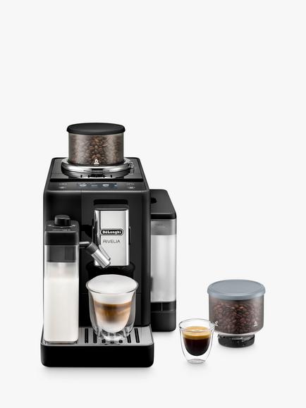 De'Longhi Rivelia EXAM440.55 Automatic Bean to Cup Coffee Machine, Black