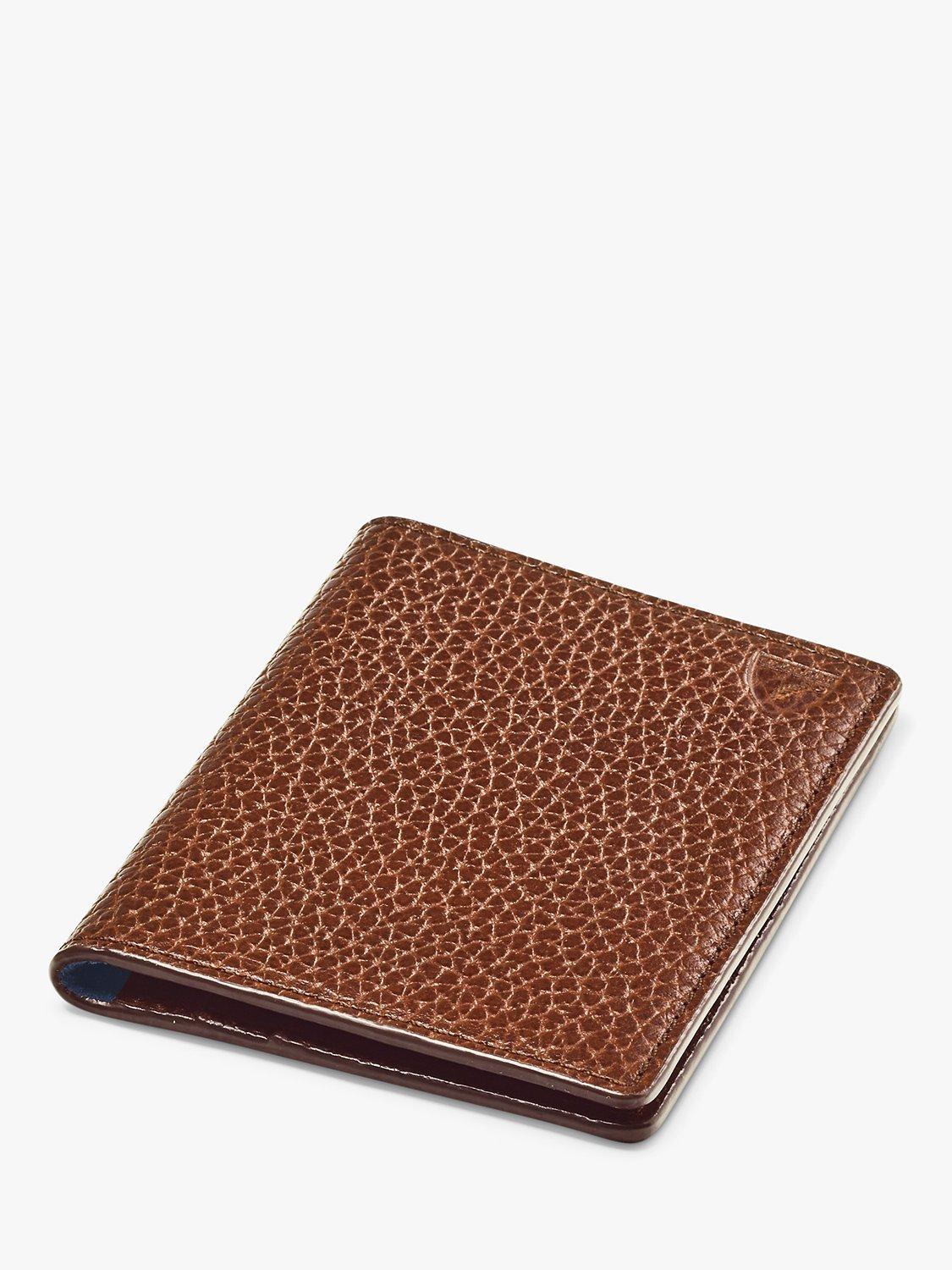 Product image 5 of 5, which shows Aspinal of London ID and Travel Card Holder, Tobacco