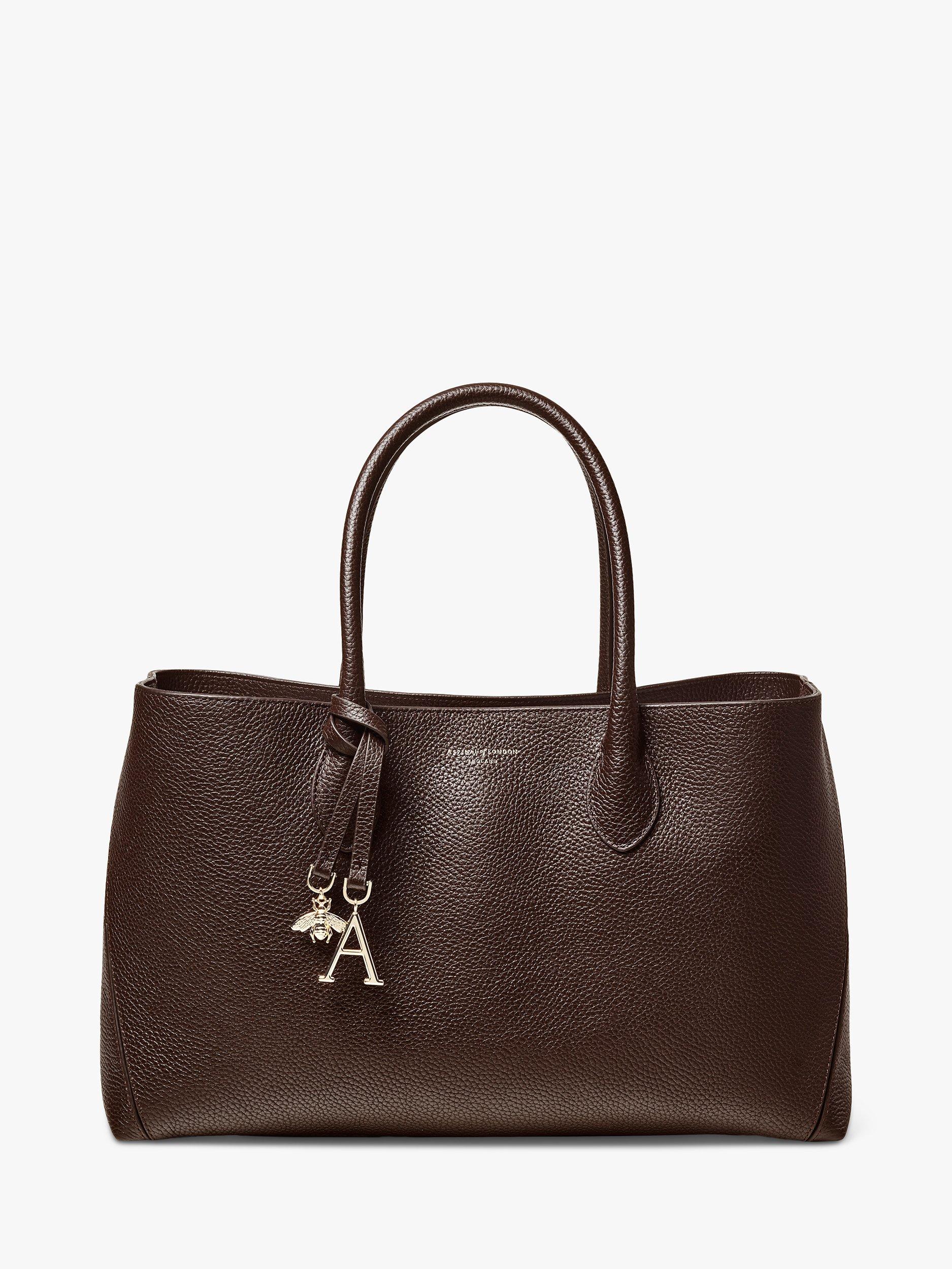 Aspinal of London Leather London Tote Bag