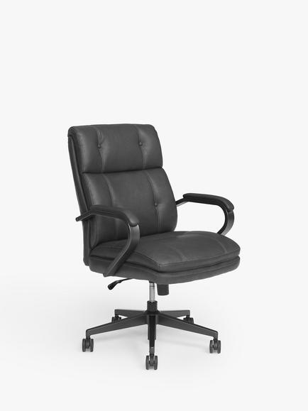 John Lewis Maxwell Office Chair, Charcoal, Charcoal Pu452
