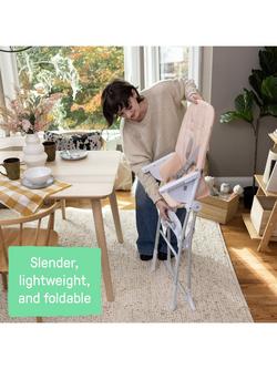 Ingenuity Ity Sun Valley Compact Folding Highchair - view 2, Pink