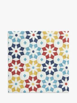 John Lewis Geo Paper Cocktail Napkins, Pack of 20, Multi