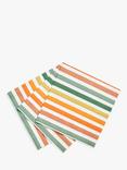 John Lewis Multi Stripe Paper Napkins, Pack of 20