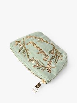 Elizabeth Scarlett Olive Branch Bridesmaid Coin Pouch, Sage - view 2, Olive