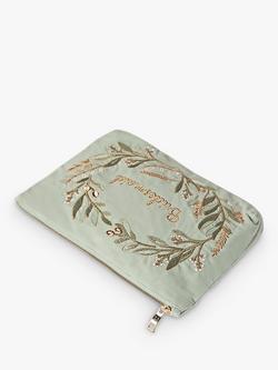 Elizabeth Scarlett Bridesmaid Pouch - view 2, Olive
