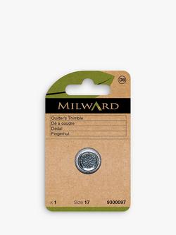 Milward Premium Thimble, Large, Metal