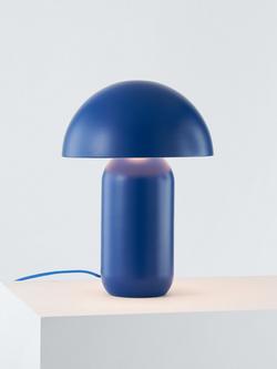 John Lewis Mushroom Dimmable Extra Large Table Lamp, Cobalt