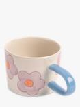 Caroline Gardner Daisy Ceramic Mug, 300ml, Multi