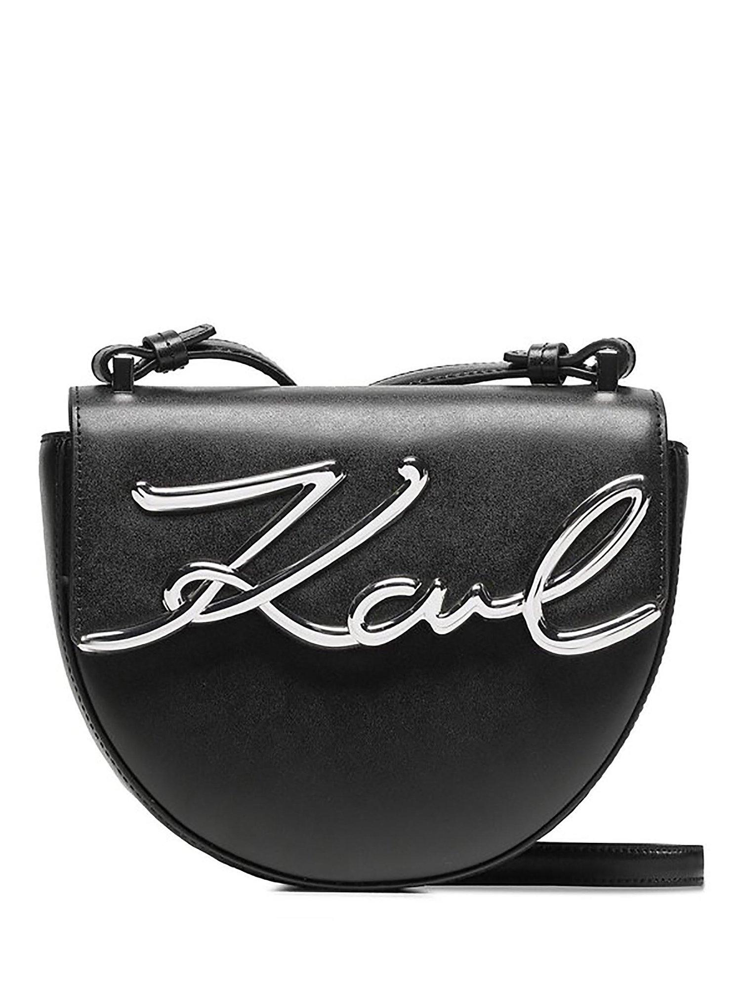 KARL LAGERFELD K/Signature Crossbody Bag, Black
