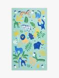 John Lewis ANYDAY Jungle Boogie Beach Towel, Green