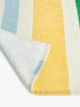 John Lewis ANYDAY Multi Stripe Beach Towel, Multi