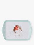 Wrendale Designs Robin Melamine Scatter Tray Robin, 21.5cm