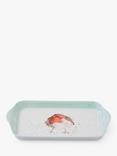 Wrendale Designs Robin Melamine Scatter Tray Robin, 21.5cm