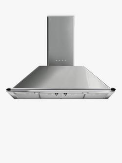 Smeg Victoria KTR110XE 110cm Chimney Cooker Hood, Stainless Steel, Stainless Steel