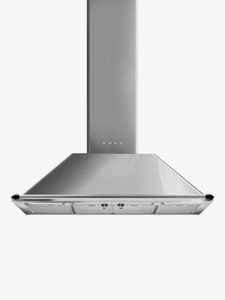 Smeg Victoria KTR110XE 110cm Chimney Cooker Hood, Stainless Steel - view 2, Stainless Steel