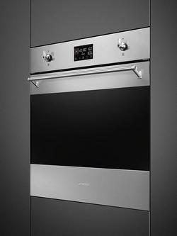 Smeg Classic SO6302M2X SpeedwaveXL Integrated Combination Microwave Oven - view 2, Stainless Steel