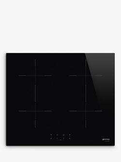 Smeg Universal SIB2641D 60cm Induction Hob, Black, Black