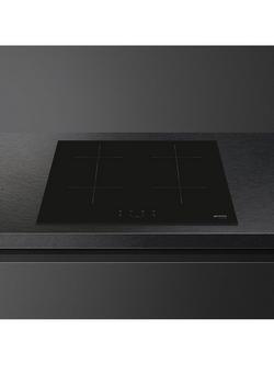 Smeg Universal SIB2641D 60cm Induction Hob, Black - view 2, Black