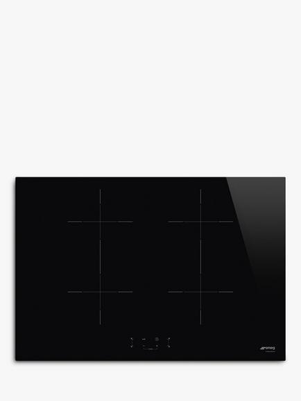 Smeg Universal SIB2741D 75cm Induction Hob, Black, Black