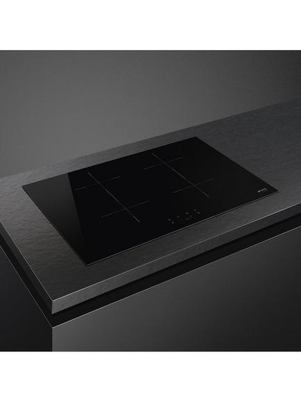 Smeg Universal SIB2741D 75cm Induction Hob, Black - view 2, Black
