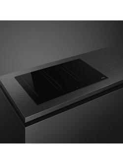 Smeg Universal SIM3864D 80cm Induction Hob, Black - view 2, Black