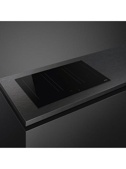 Smeg Universal SIM3864D 80cm Induction Hob, Black - view 2, Black