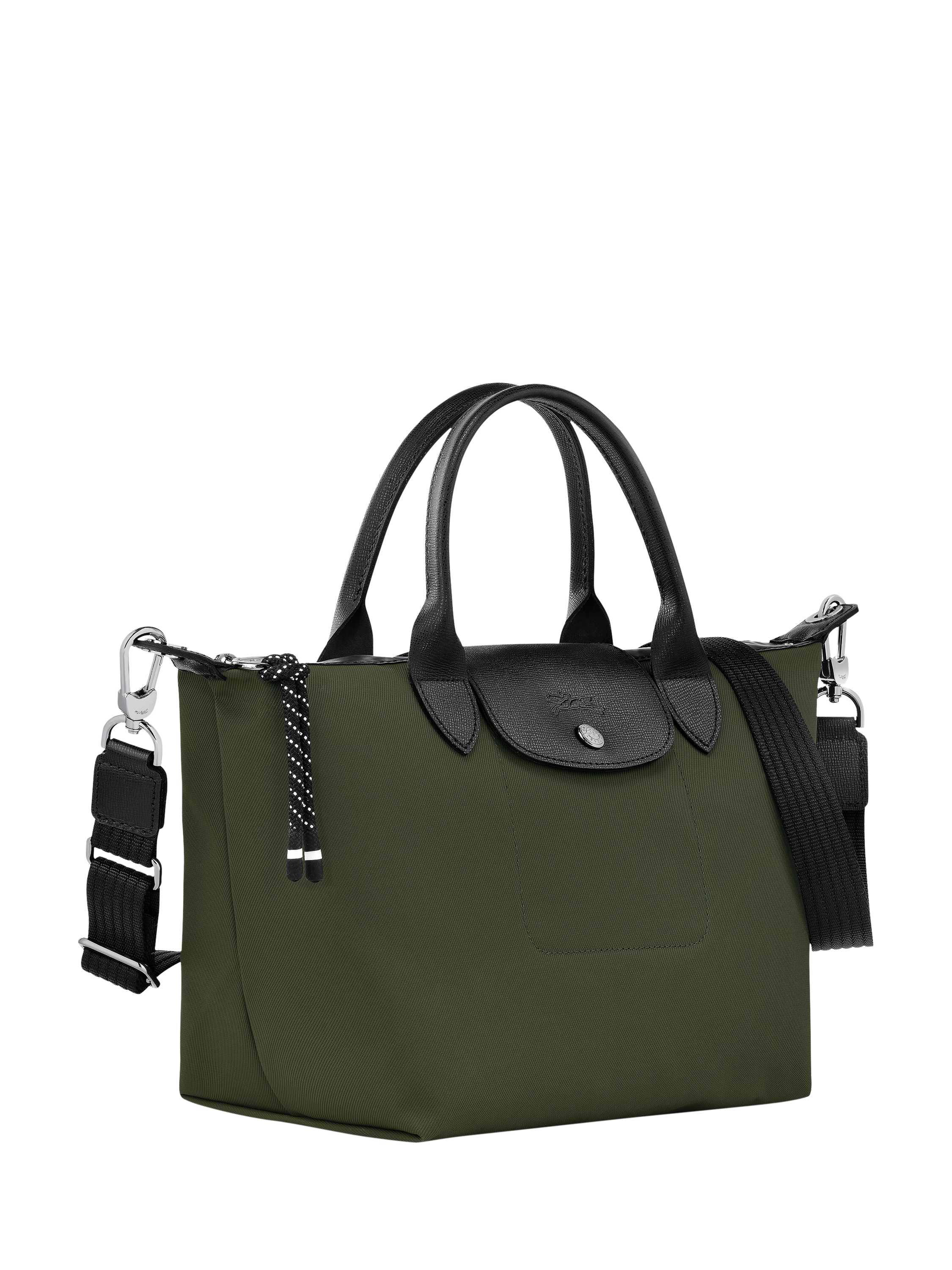 Product image 3 of 6, which shows Longchamp Le Pliage Energy Small Top Handle Bag, Khaki
