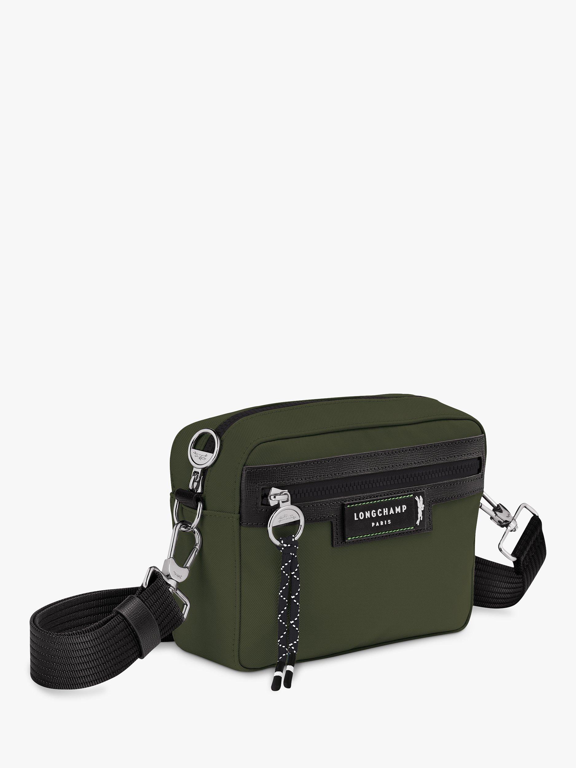 Product image 2 of 4, which shows Longchamp Le Pliage Energy Recycled Camera Bag, Khaki
