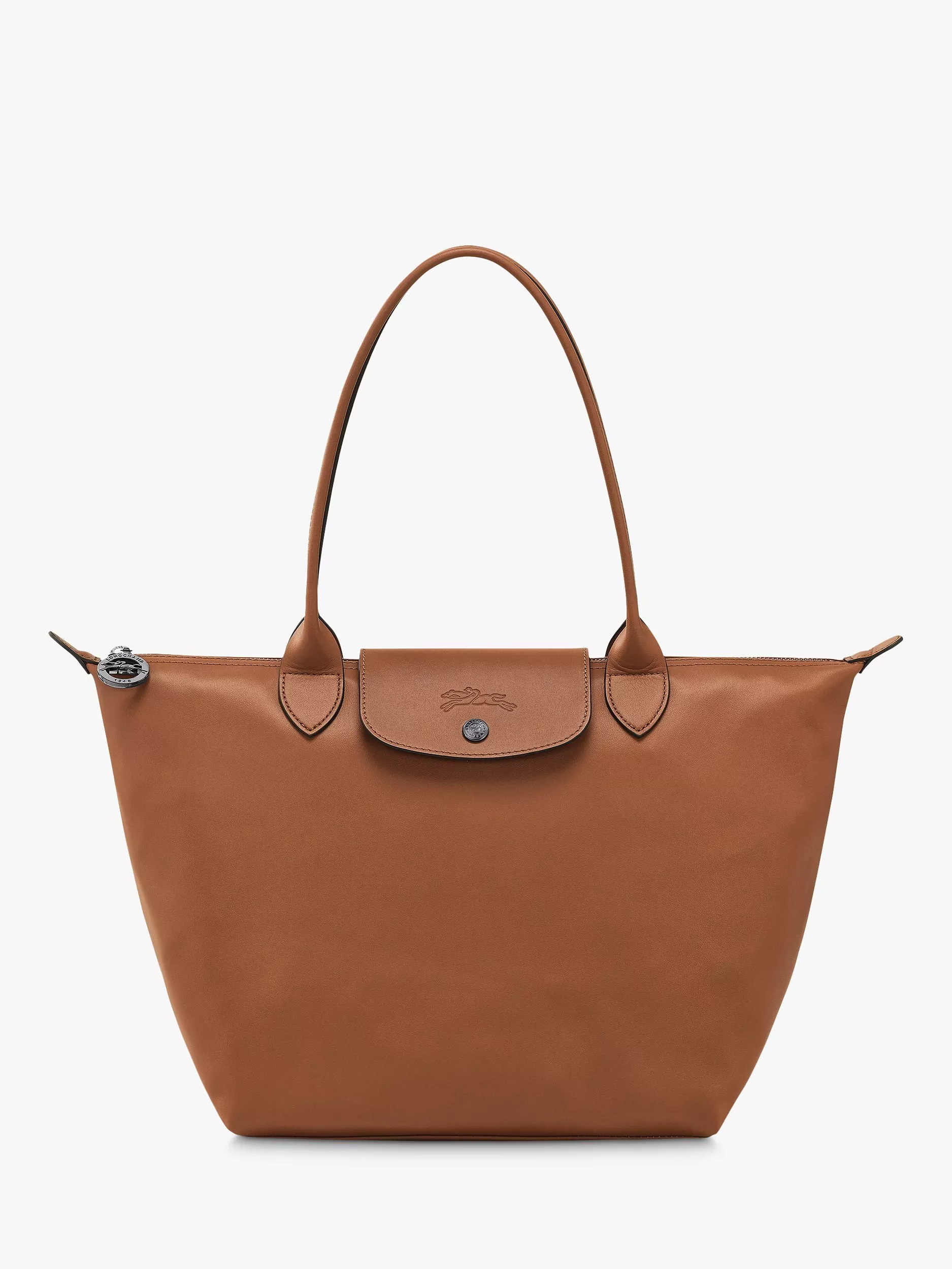 Longchamp tote bag leather best sale