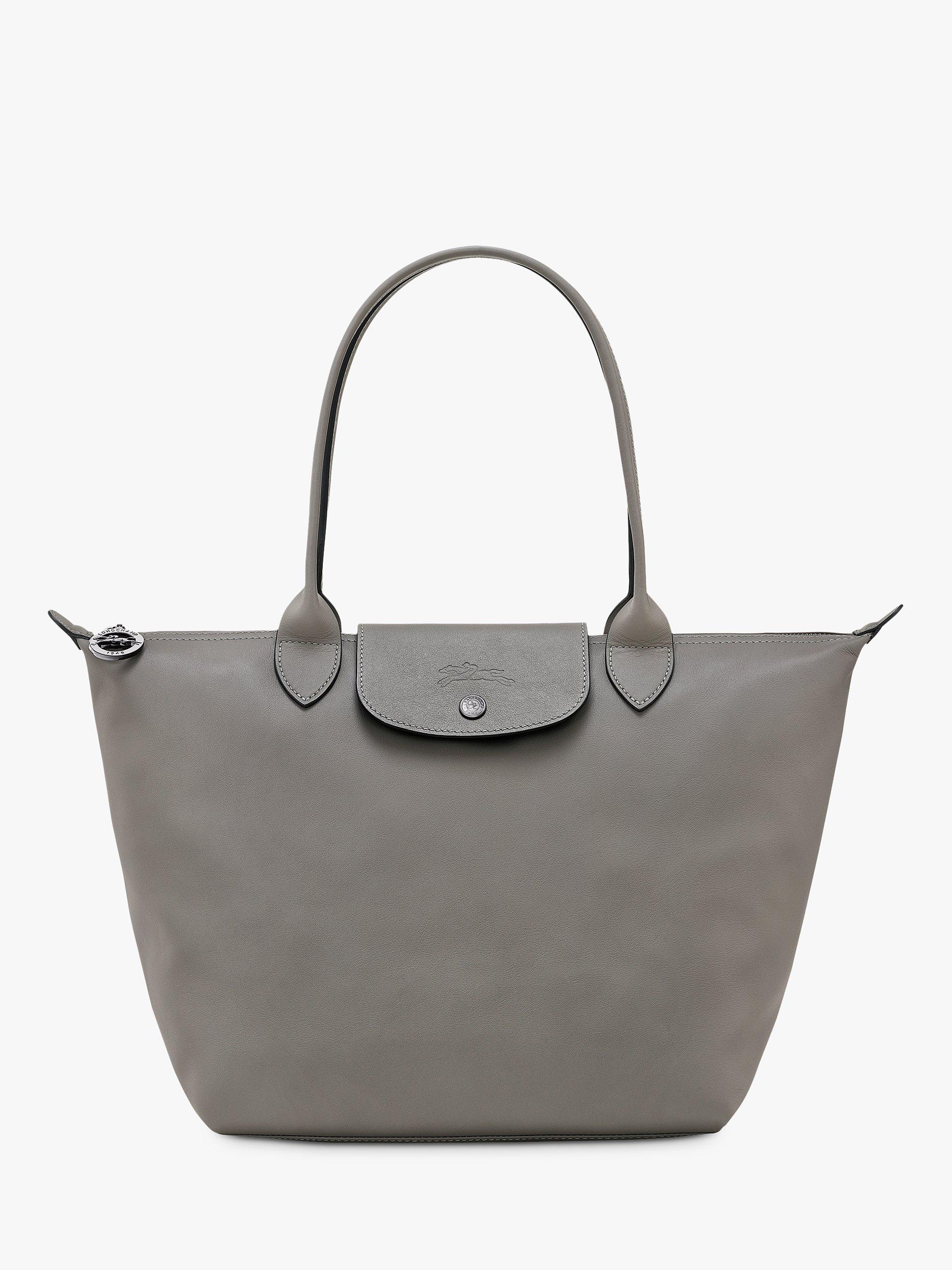 Longchamp Le Pliage Xtra Leather Tote Bag Turtledove