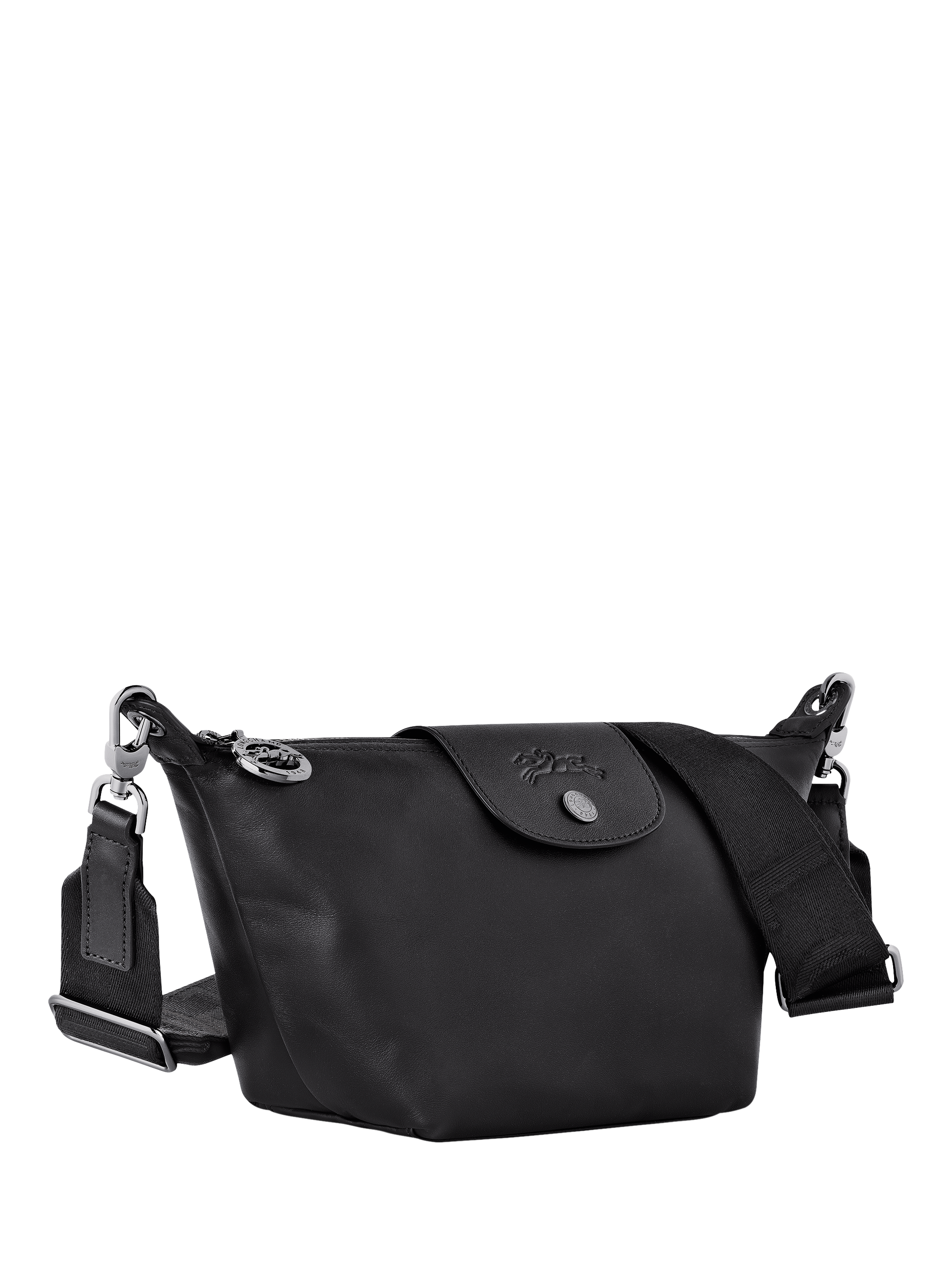 Product image 3 of 6, which shows Longchamp Le Pliage Xtra Mini Crossbody Bag, Black