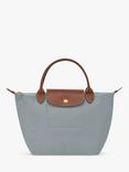 Longchamp Le Pliage Original Small Top Handle Bag, Steel