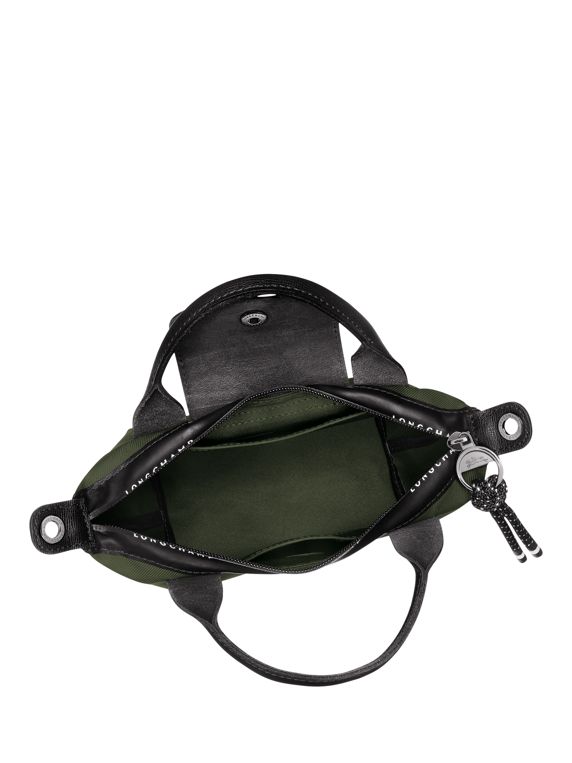 Product image 5 of 6, which shows Longchamp Le Pliage Energy Mini Top Handle Bag, Khaki