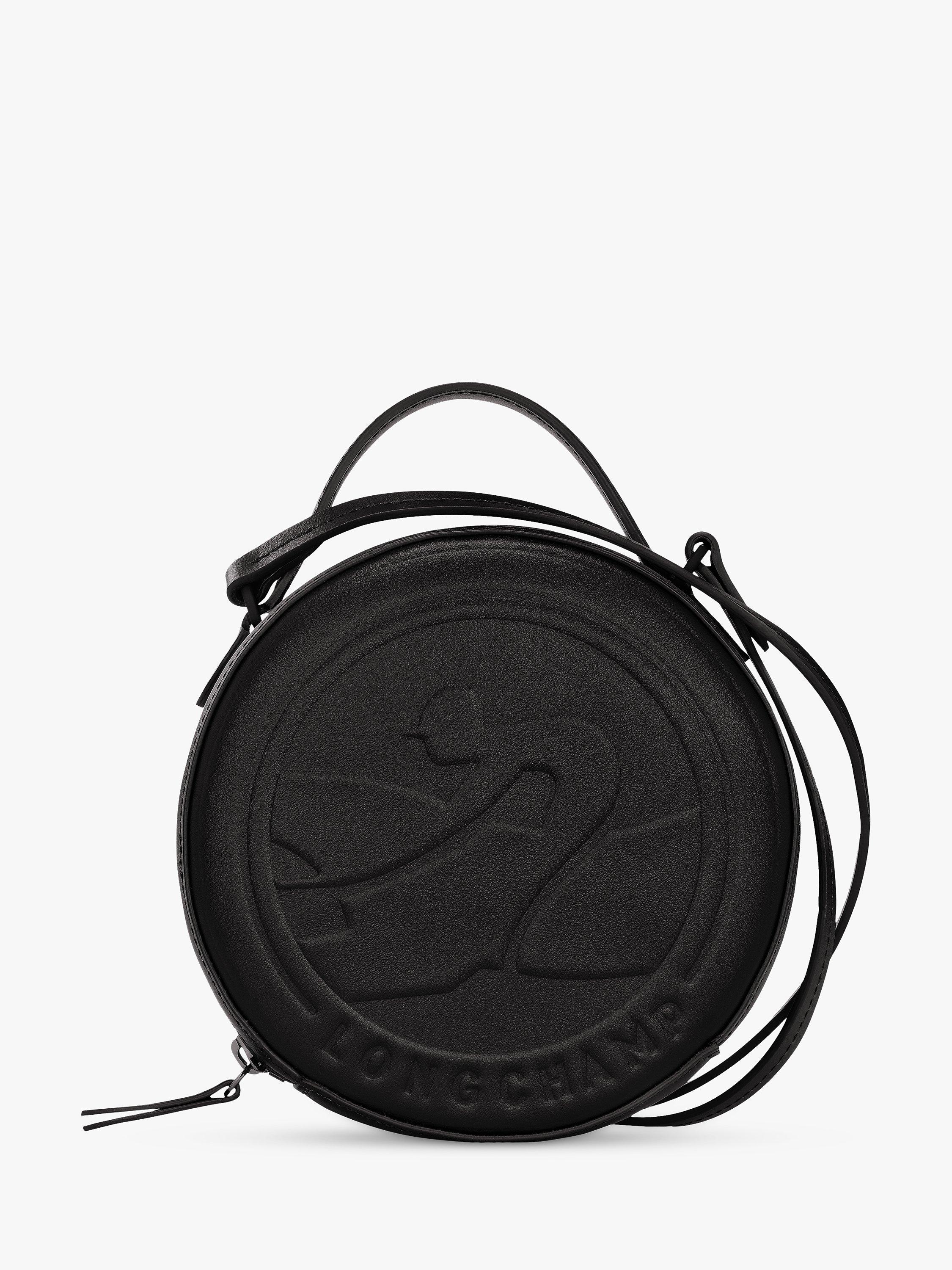 Longchamp Box-Trot Extra Small Leather Cross Body Bag, Black
