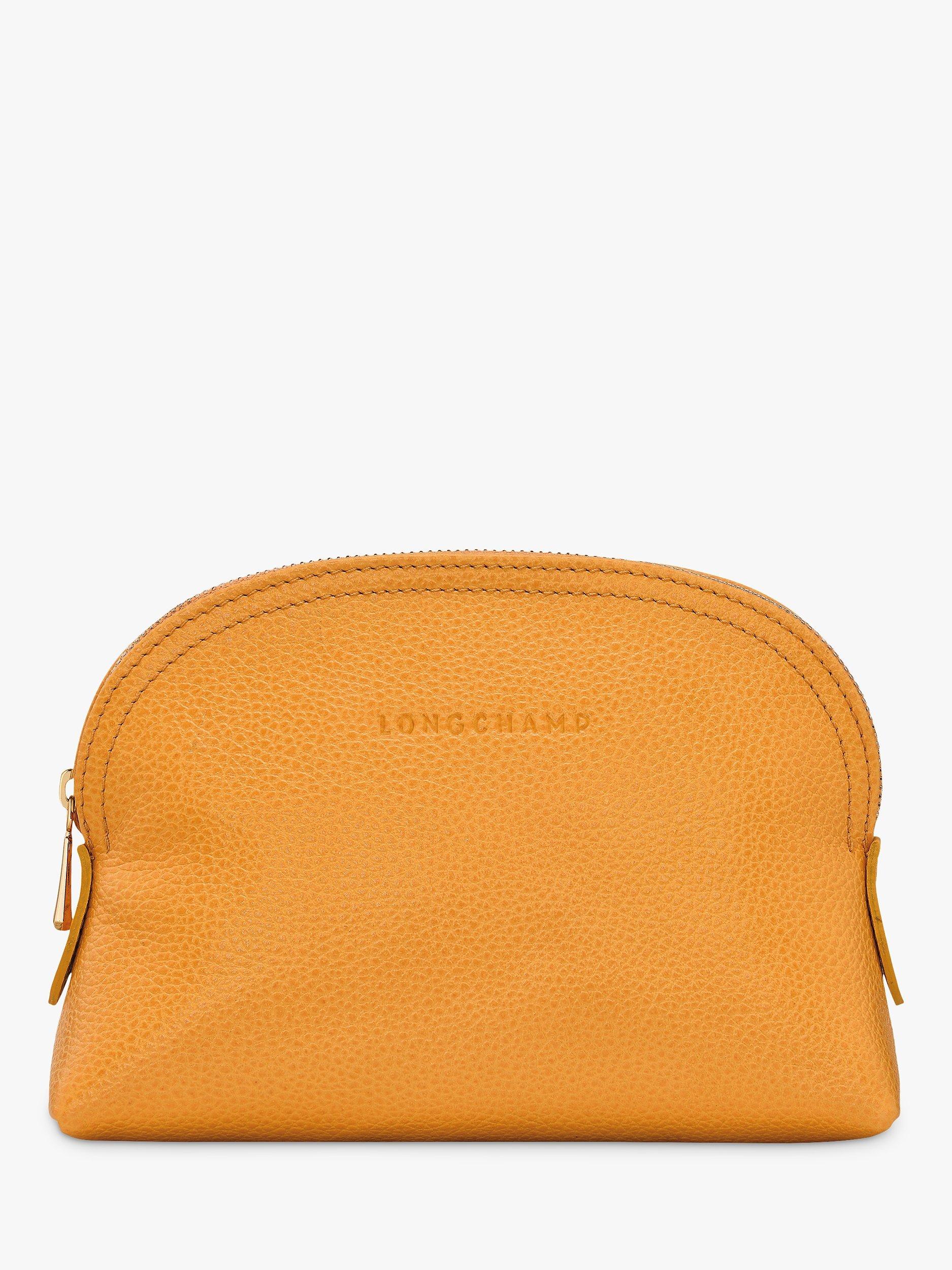 Longchamp Le Foulonné Leather Pouch