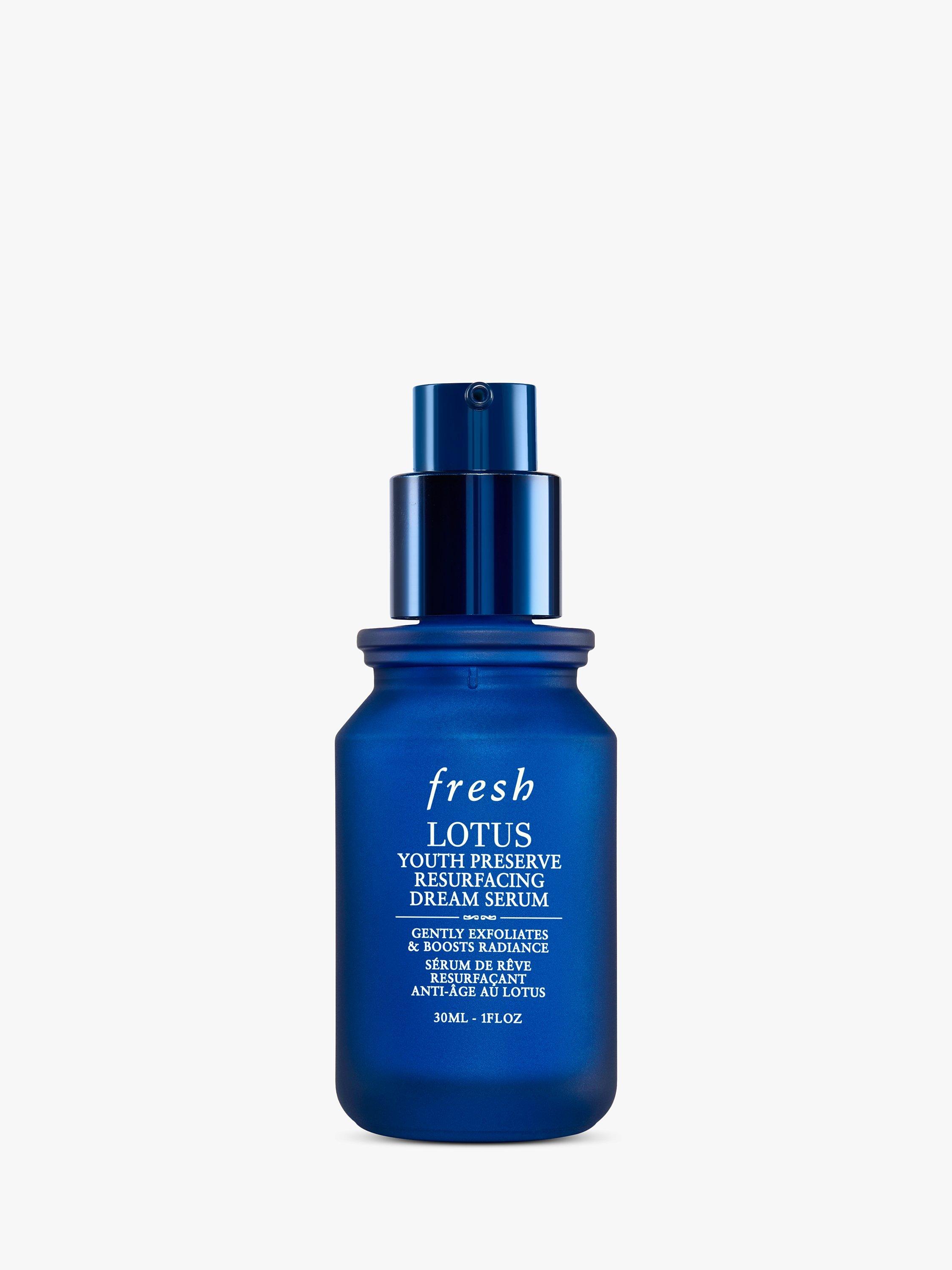 Product image 1 of 10, which shows Fresh Lotus Youth Preserve Resurfacing Dream Serum, 30ml