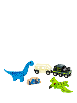 BRIO Dinosaur Battery Train Playset - view 2, Multi