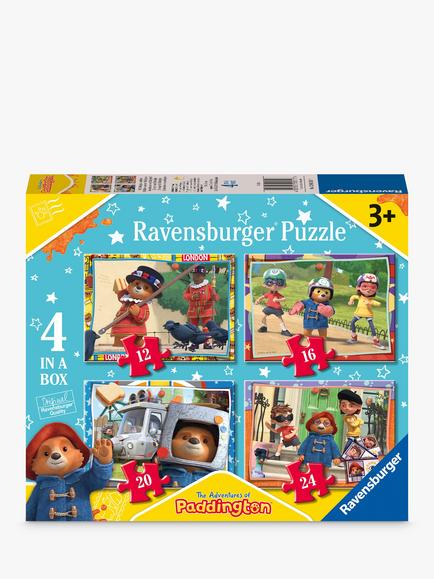 Ravensburger Paddington Bear Jigsaw Puzzle, Set of 4, Multi