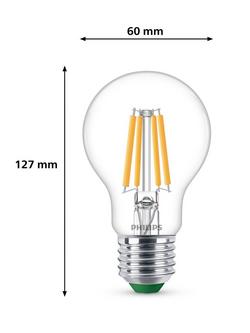 Philips Energy Efficient 2.3W E27 LED Classic Bulb, Clear - view 2, White